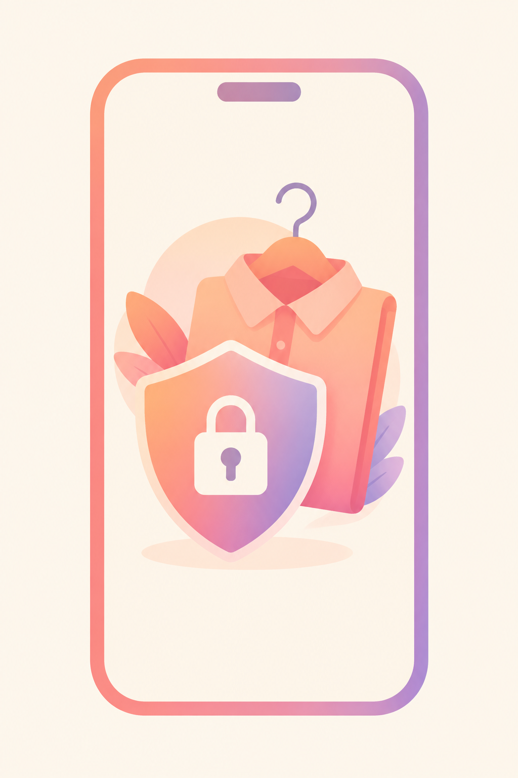Closet Genie profile screen with account preferences and privacy settings